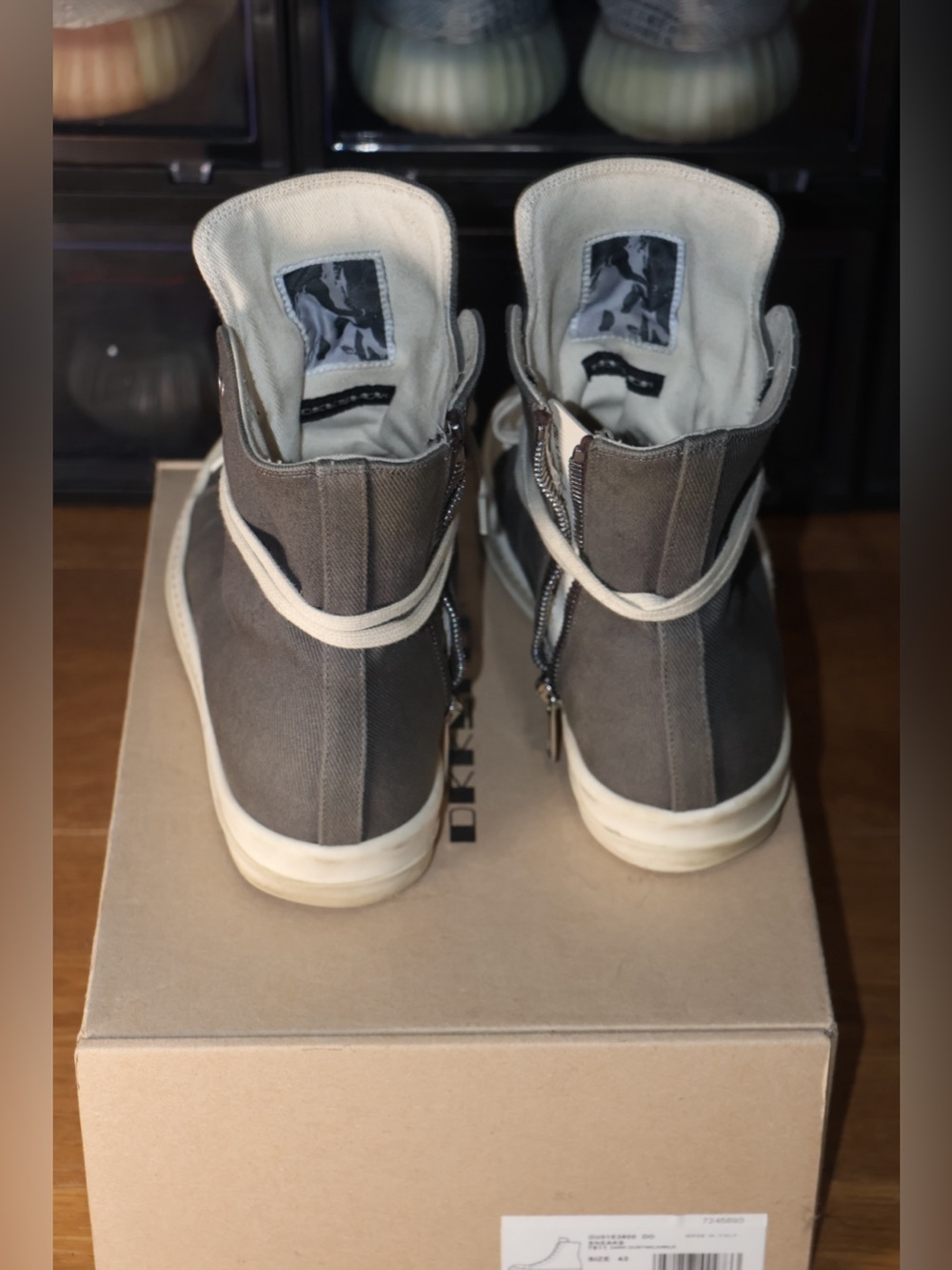 Rick Owens High-Top Ramones - Picture 6 of 9